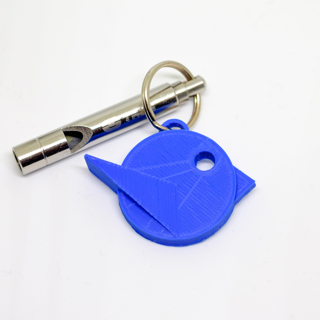 loiseaucreatif - Logo Keychain