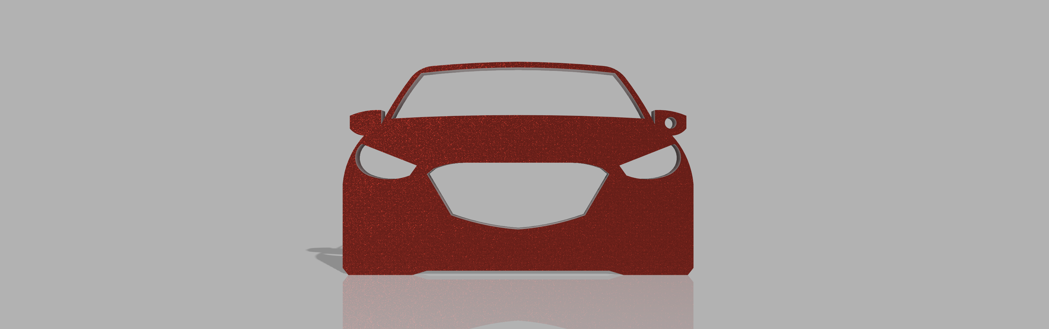 Mazda 3 Keychain (2018)