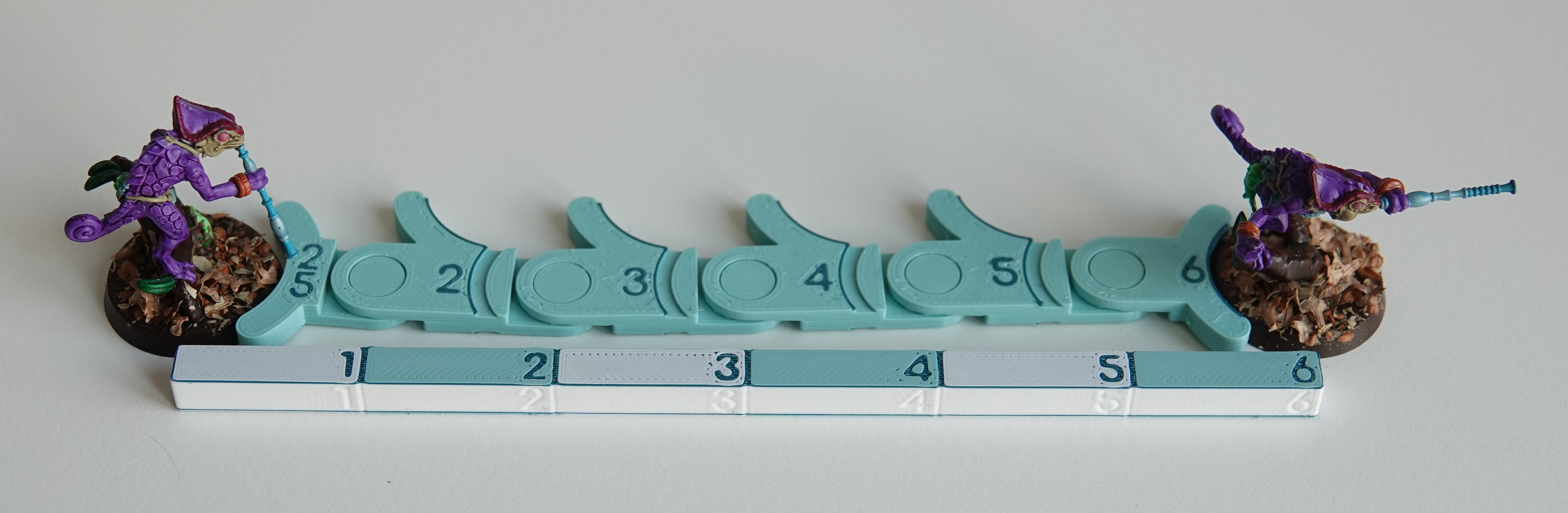 Wargaming measurement rulers by Matt Blissett | Download free STL model ...