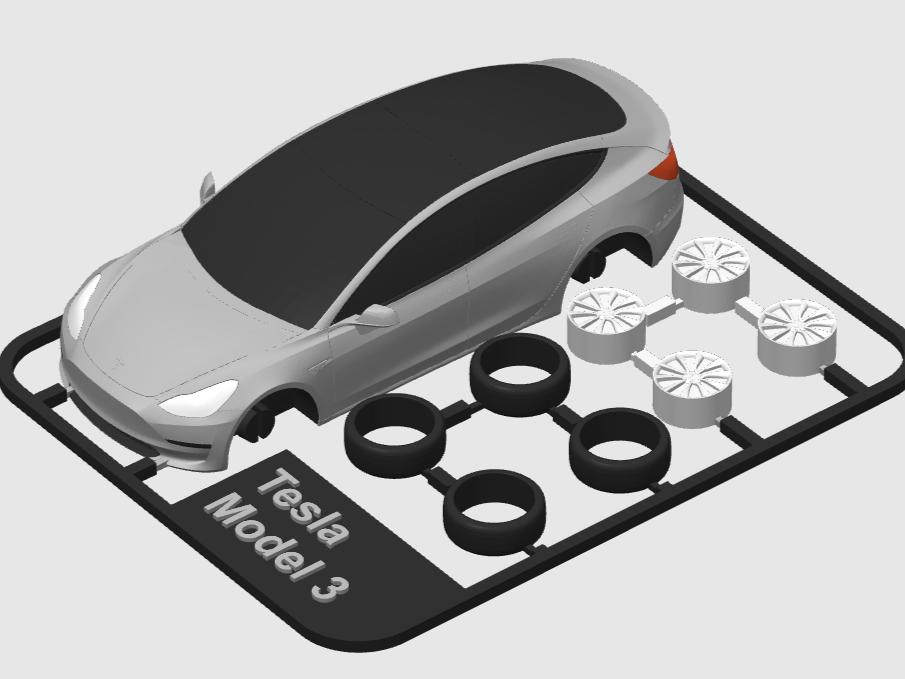 Tesla model 3 Kit Card
