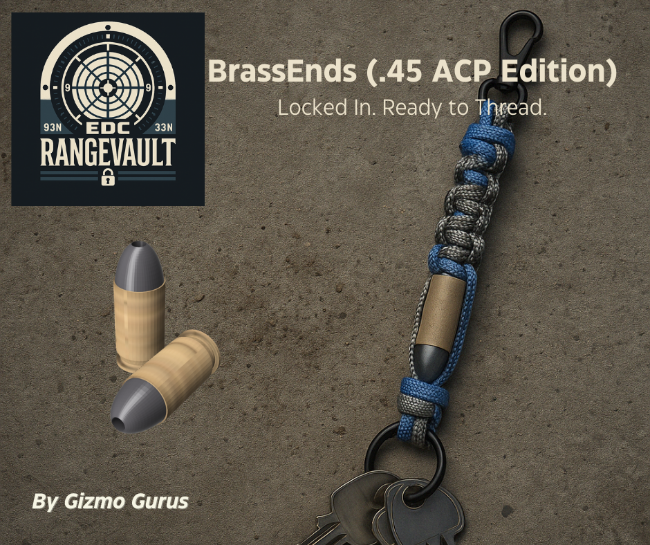 BrassEnds (.45 ACP Edition) | Bullet-Style Beads