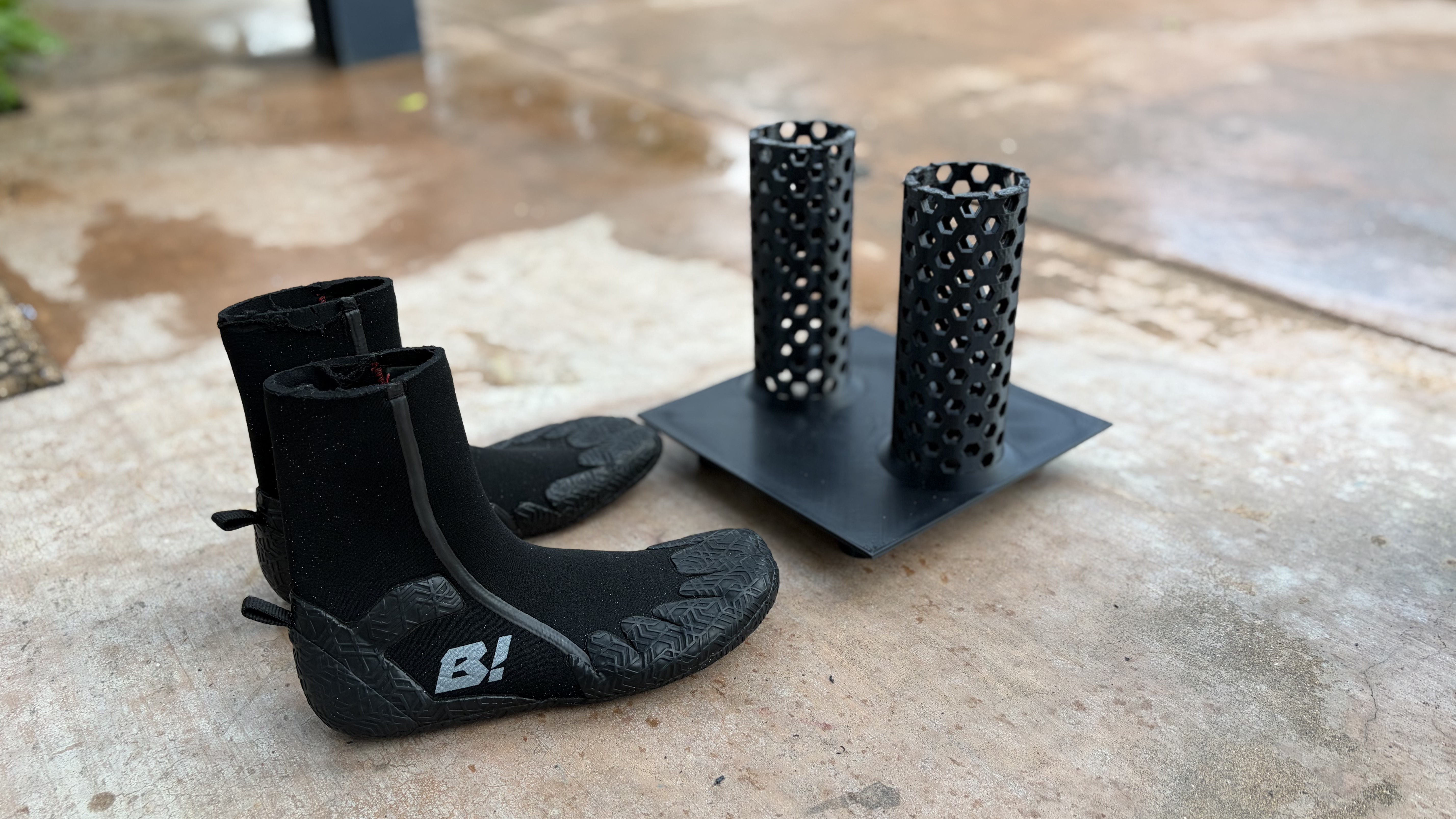 Wetsuit boots dryer