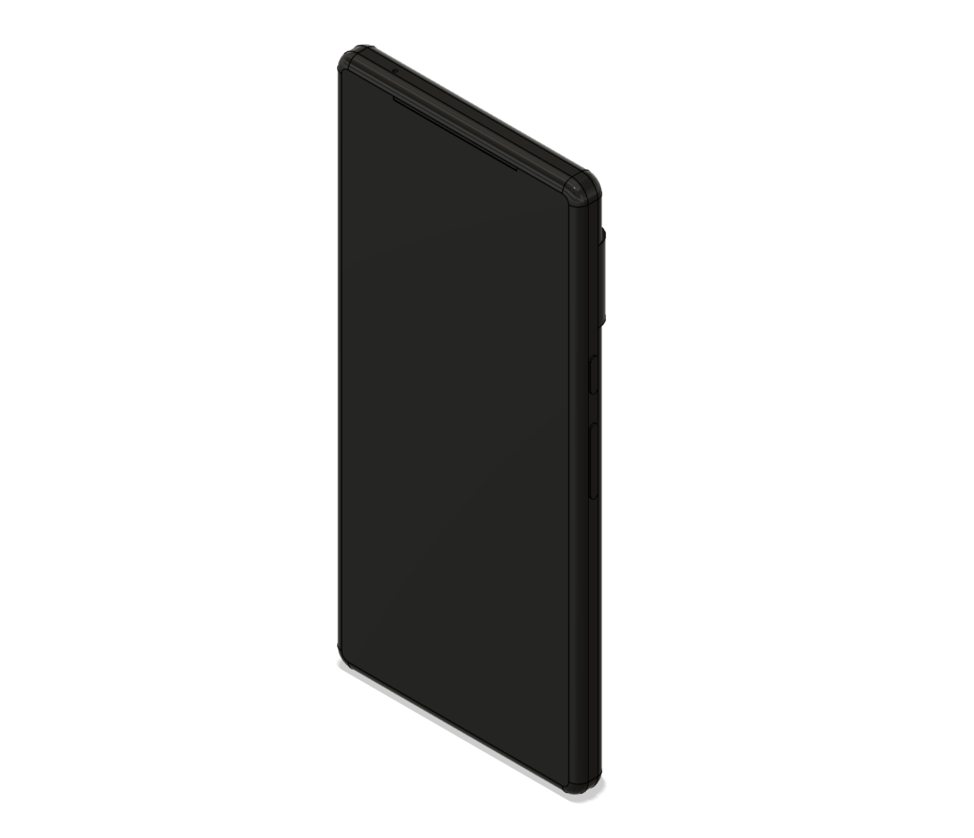 Pixel 6 Pro phone model (stp, stl, 3mf)