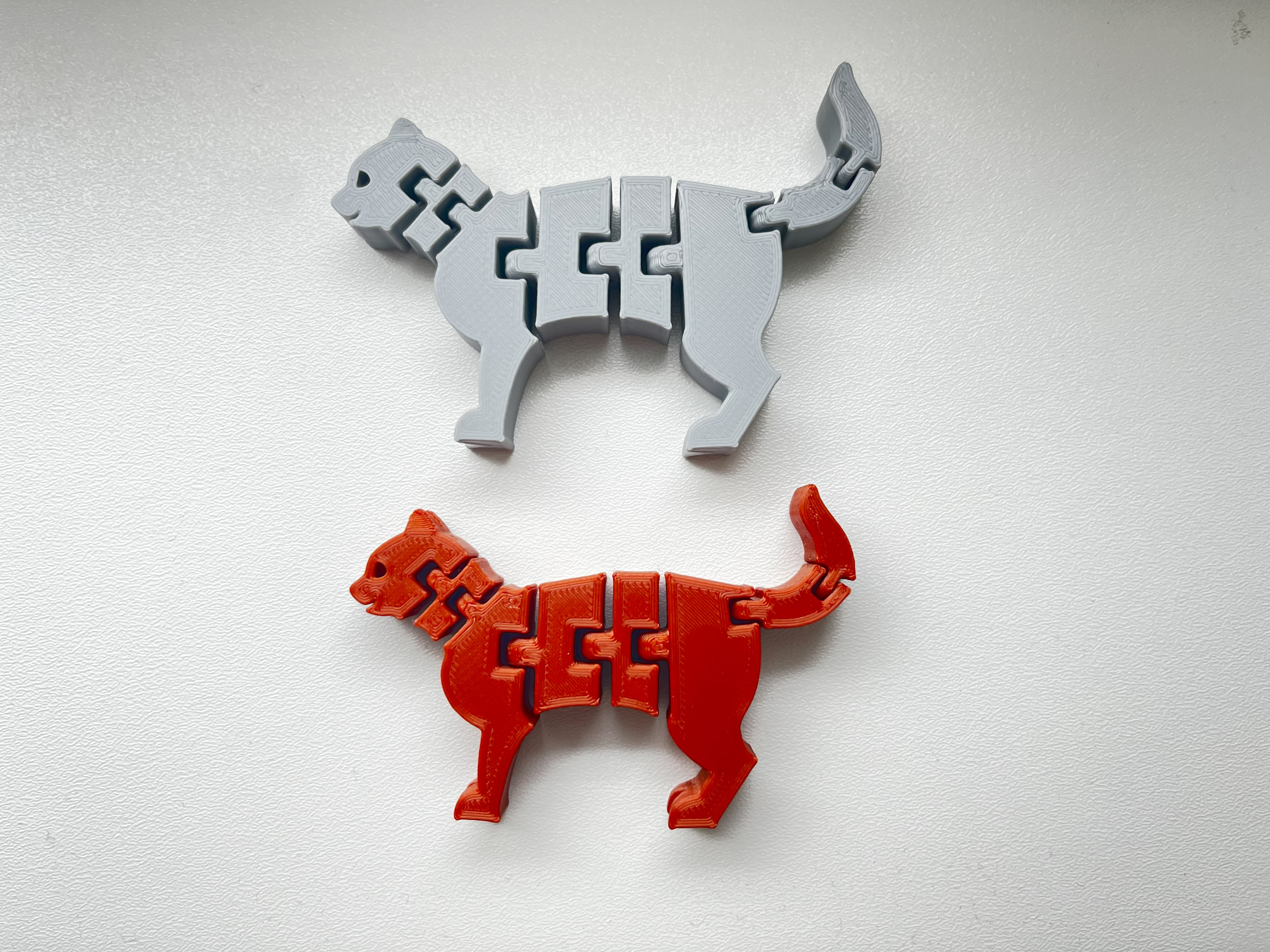 Miniatura 2 do modelo 3D Flexi Cat - FxCat
