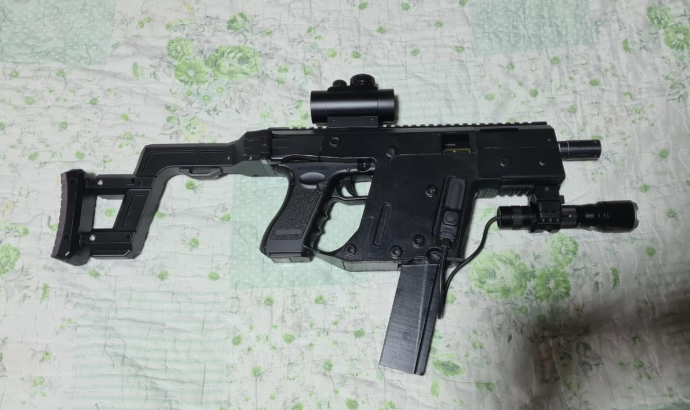 AIRSOFT KRISS VECTOR MINI RONI KIT FOR ELECTRIC GLOCK 18 by Agustin ...