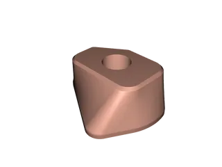 Blaue grosse Nivellierungs Muttern 4 Silikonpuffer für Artillery Sidew