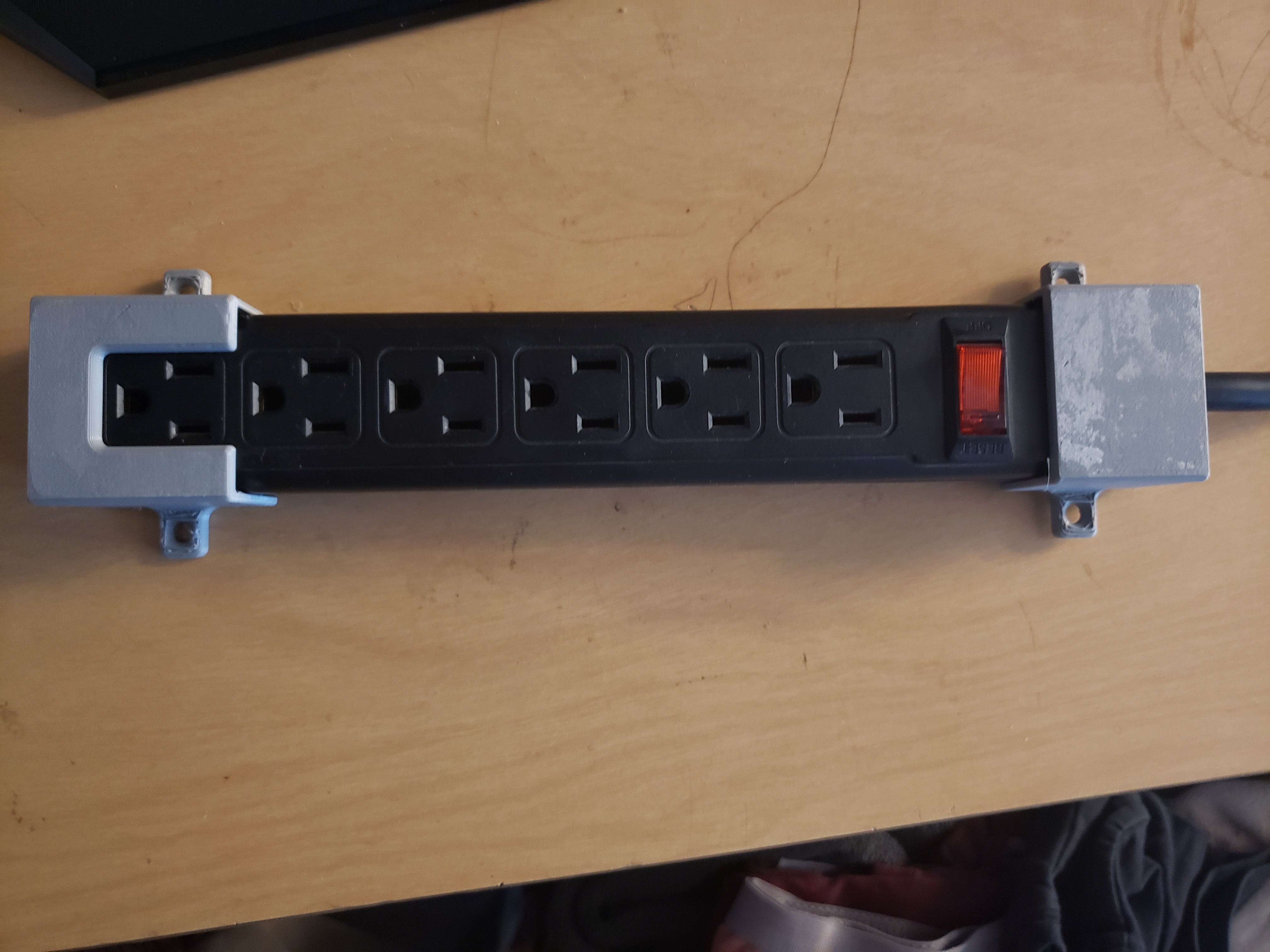 Wall Mount for Phillips Power Strip
