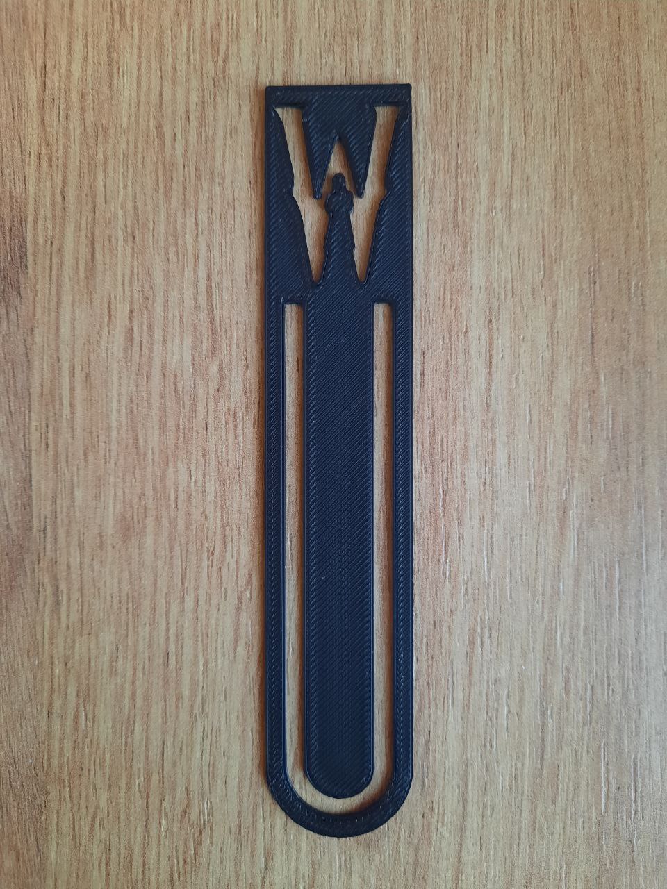 Wednesday Inspired Bookmark | 3D Printable Gothic Clip