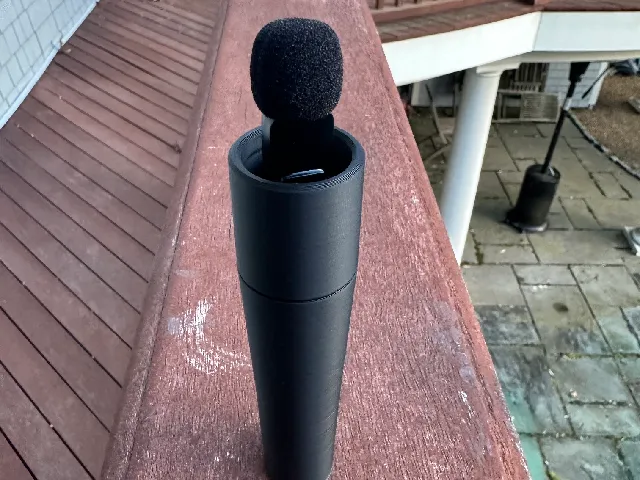 Sure SM-57 style housing for low-cost iPhone Wireless Mic