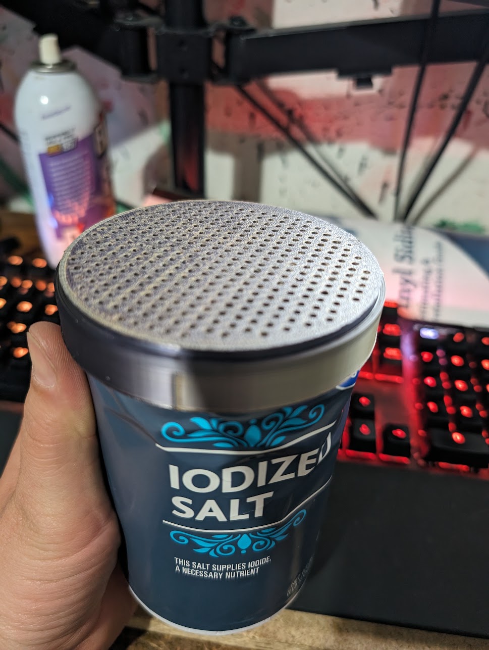 Giant Salt Shaker by Kevin Bolte Download free STL model