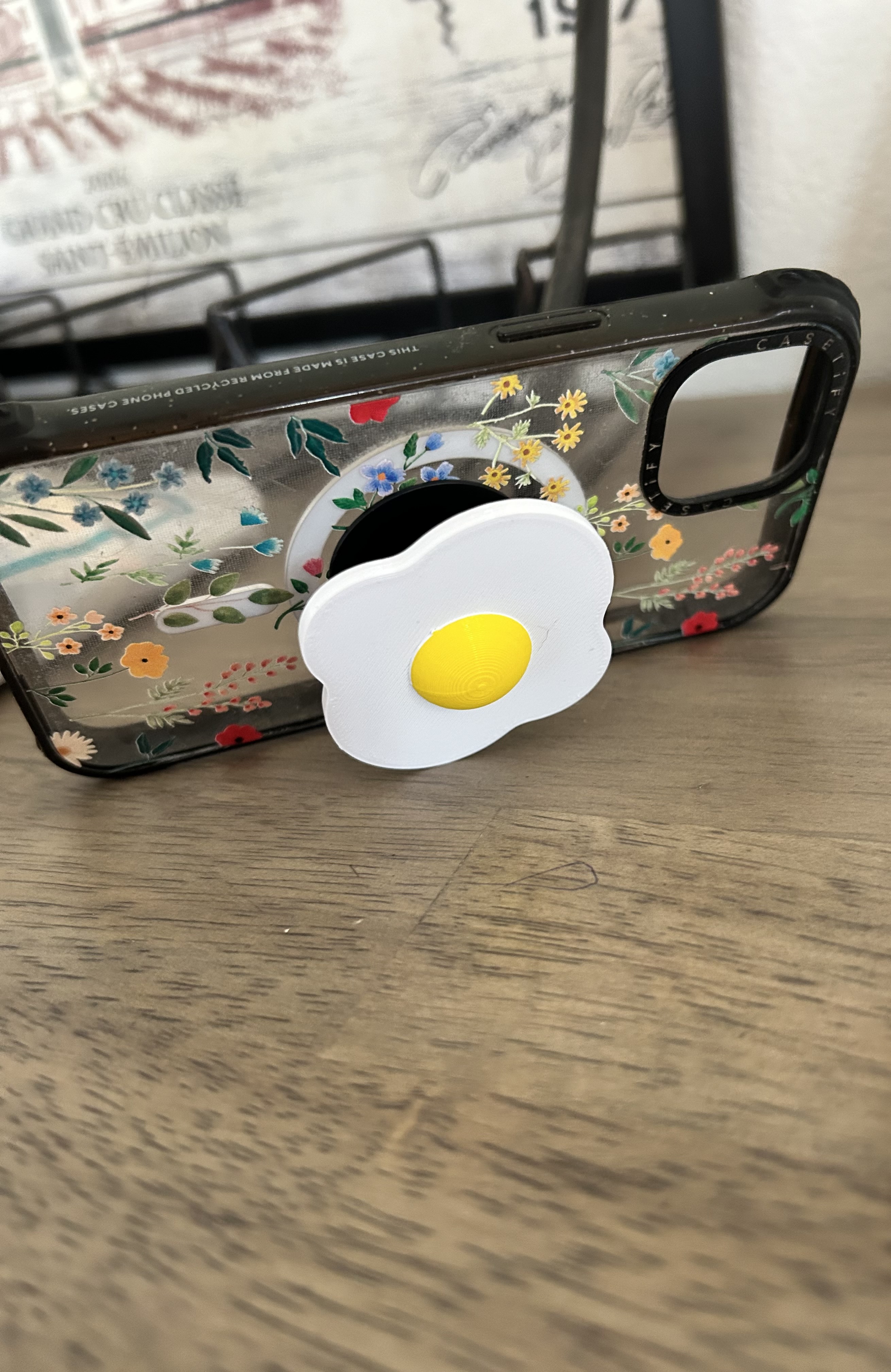 FRIED EGG POPSOCKET TOPPER — miniatura 2