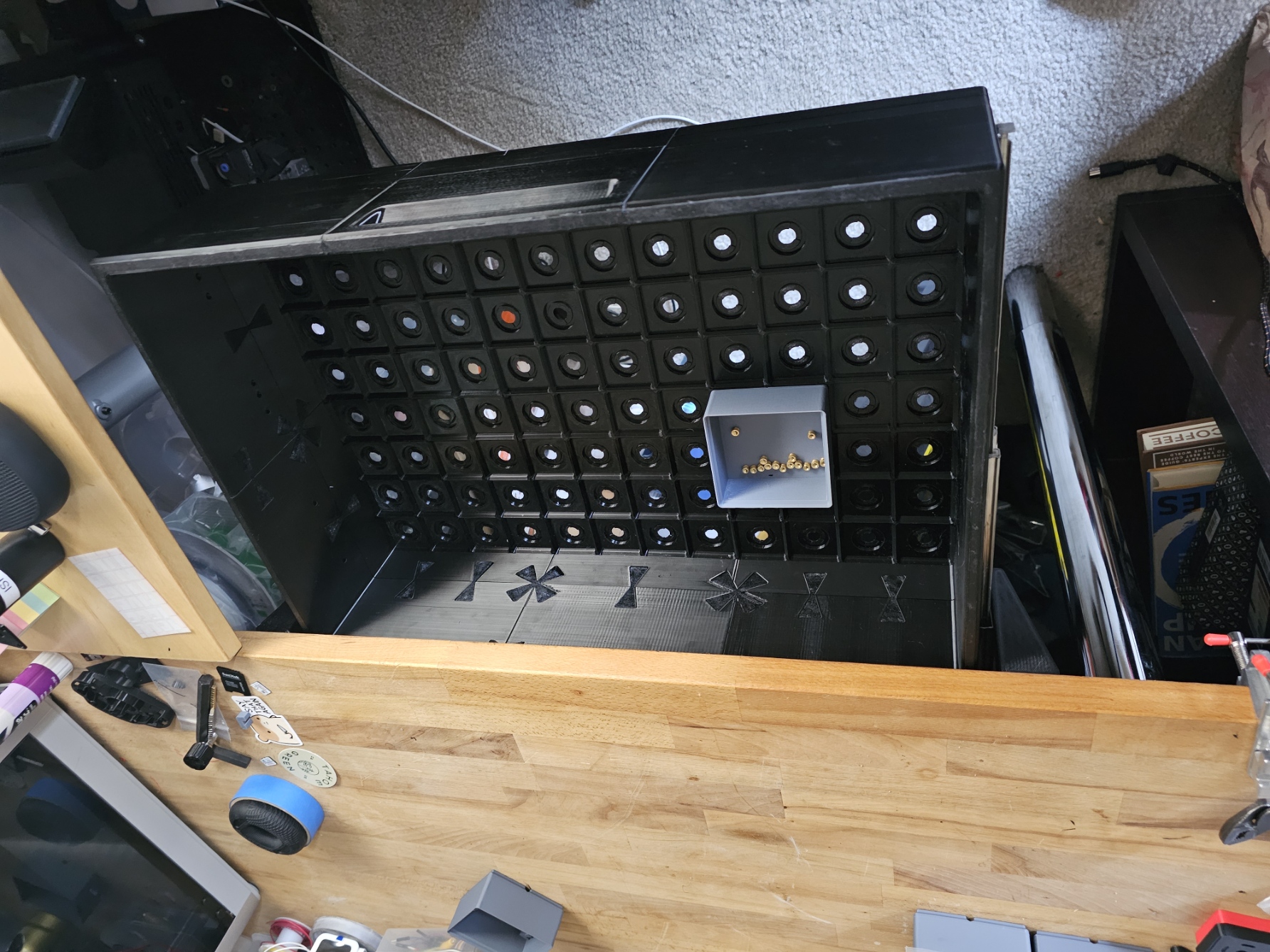 Gridfinity Under Desk Drawer