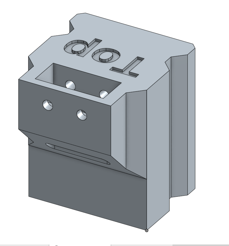 Miniatura 2 do modelo 3D ender 3 adjustable z endstop nut version