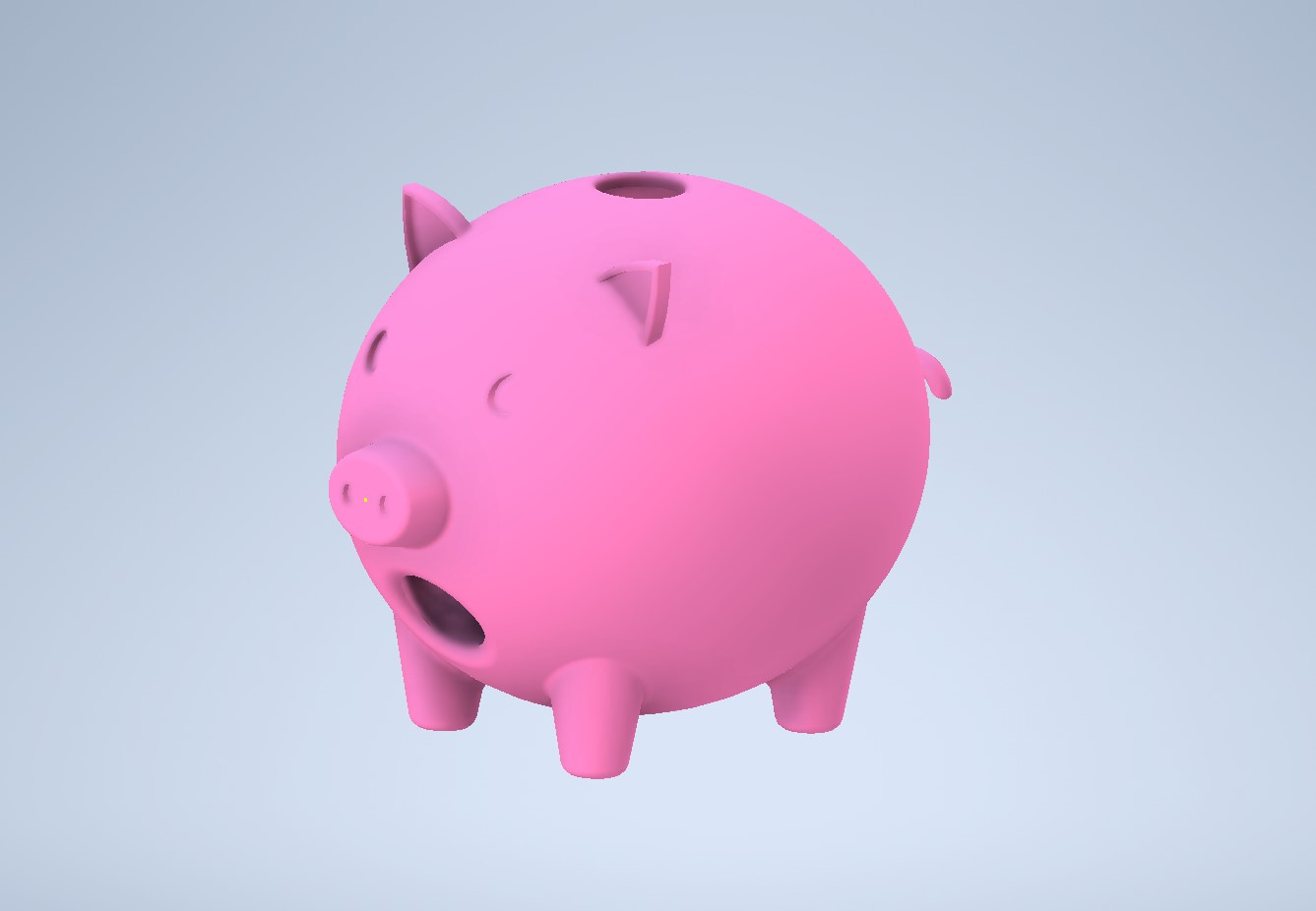 Piggy Bank Dice Tower
