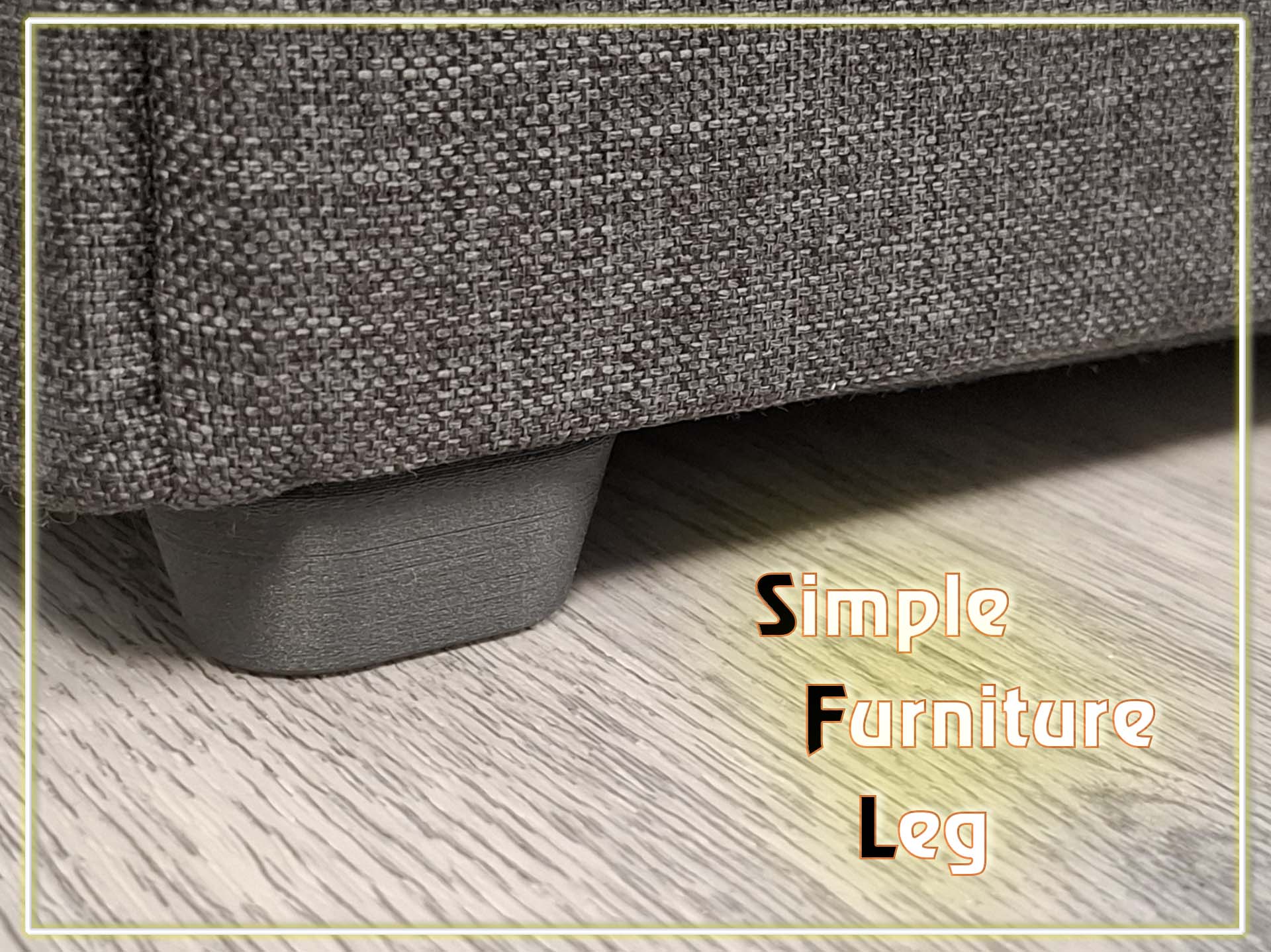 Simple Furniture Leg