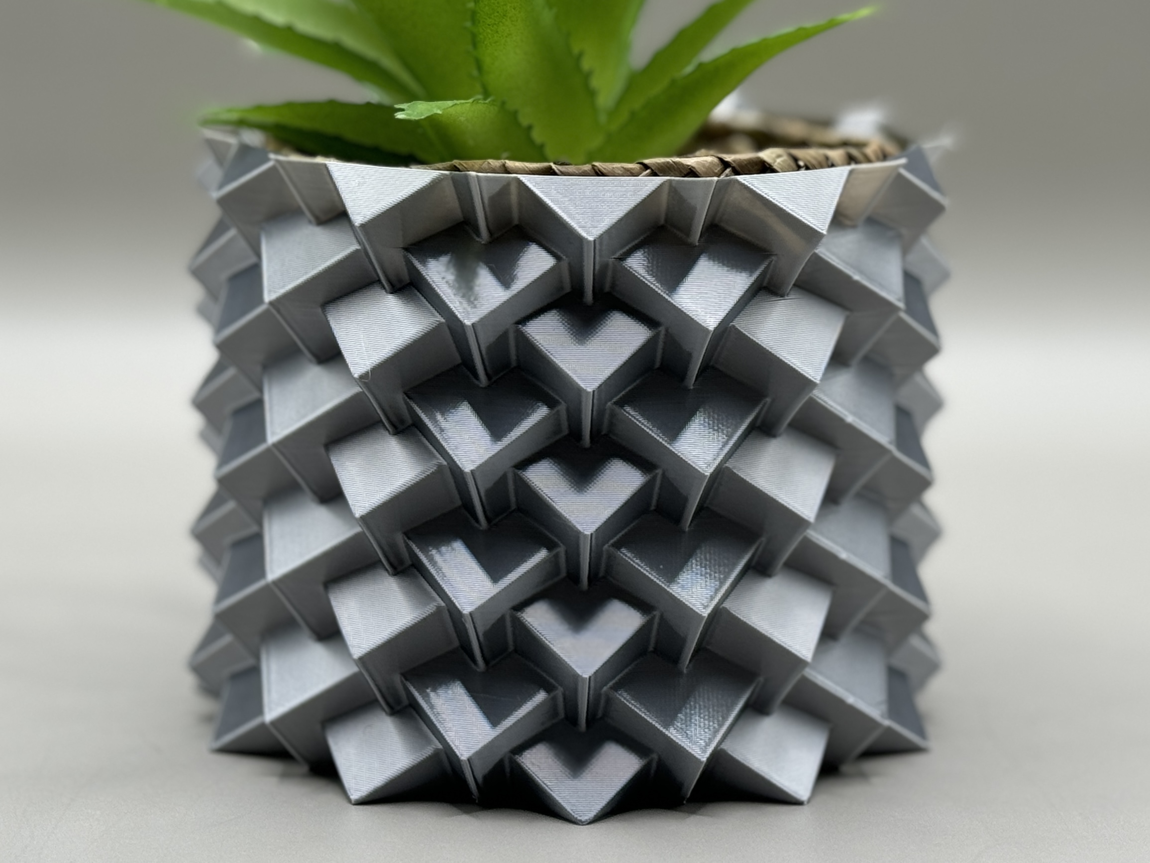Shifted Cubes Plant Pot - Vase Mode Planter