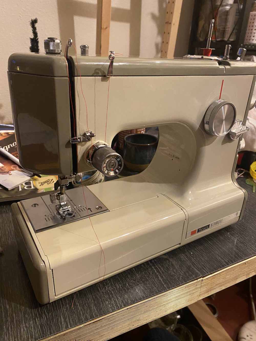 Kenmore 1040 sewing machine bobbin tire by Girl on the Rocks Download