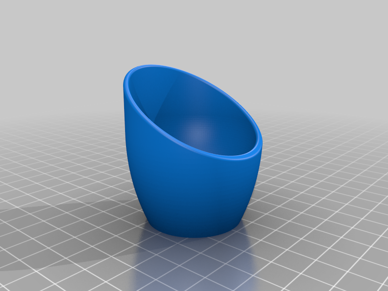 Miniatura 2 do modelo 3D Egg Cup (simple)