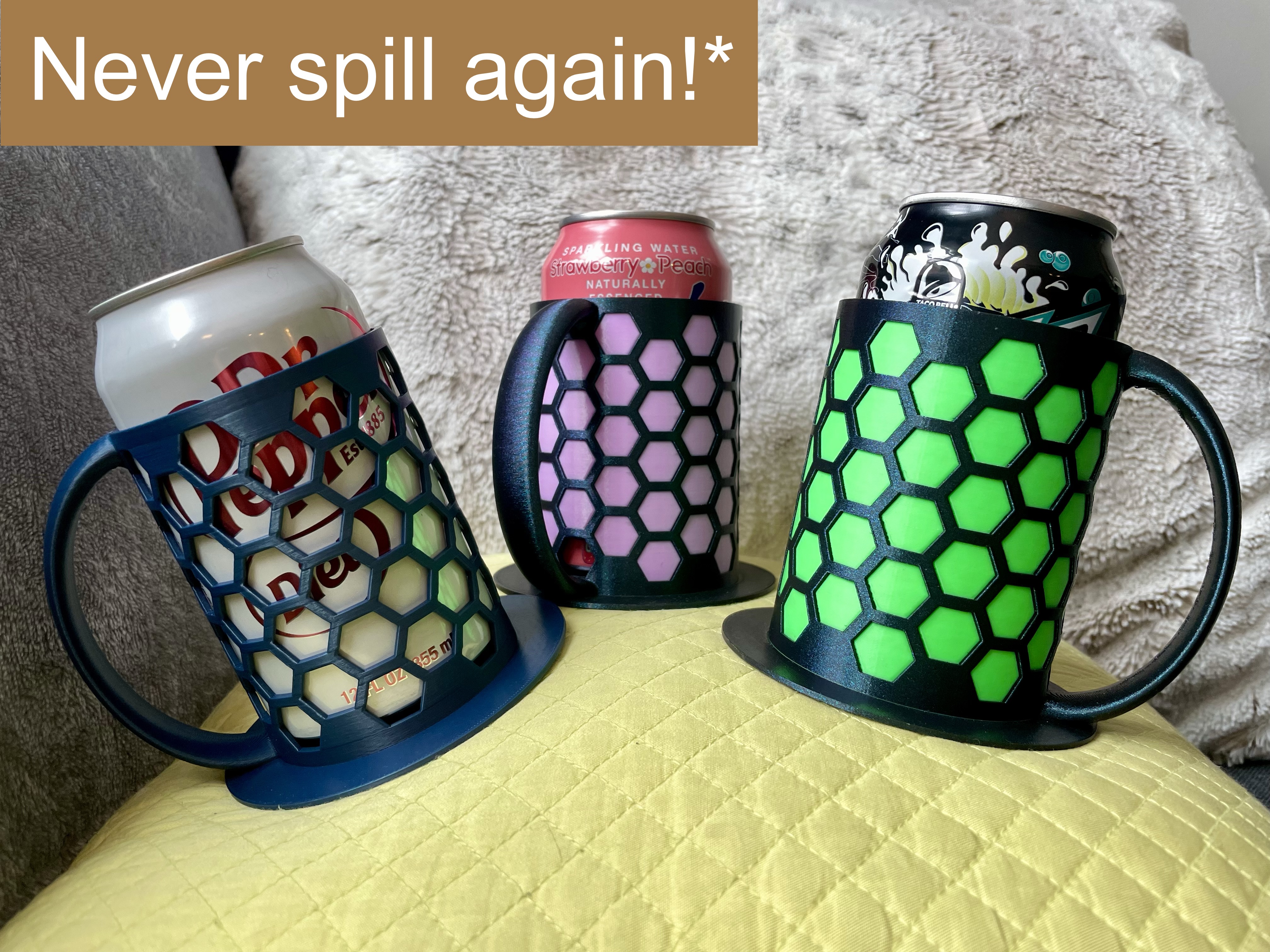 4-in-1 Can Koozie/Stabilizer/Coaster/Handle