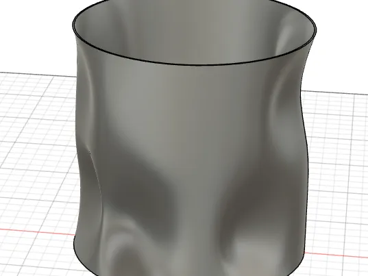 Plant Pot curvy