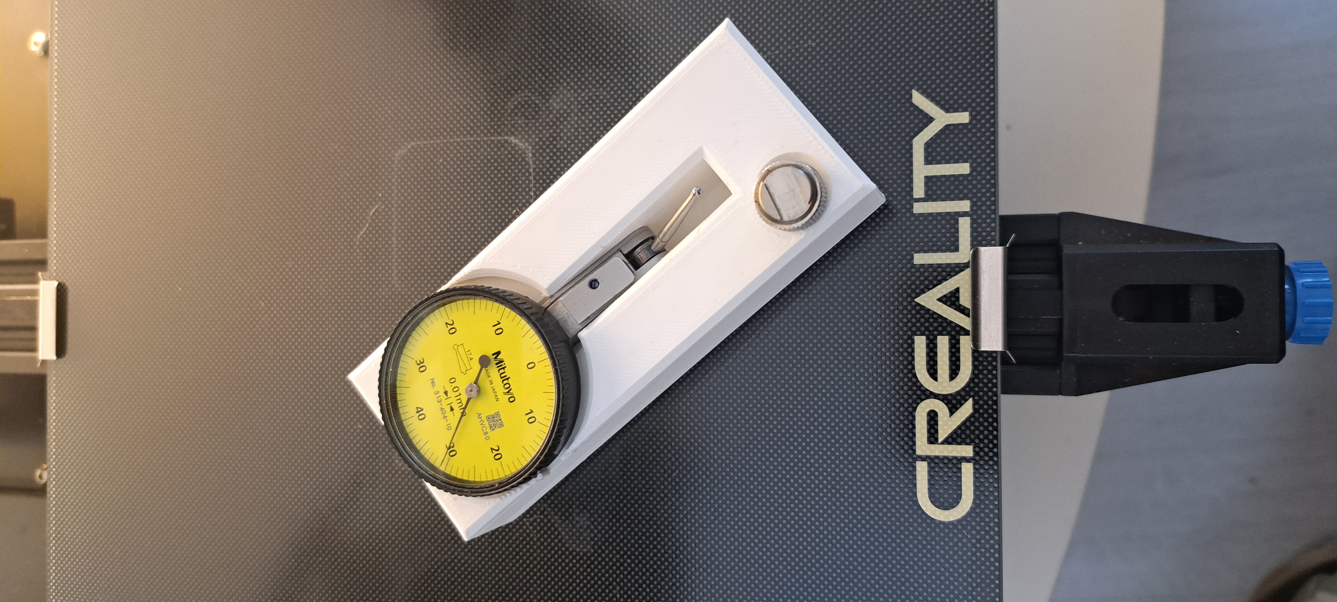 Mitutoyo dial indicator Gridfinity tray