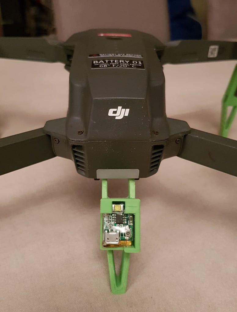 Mavic Pro Firehouse Strobe Module Holder