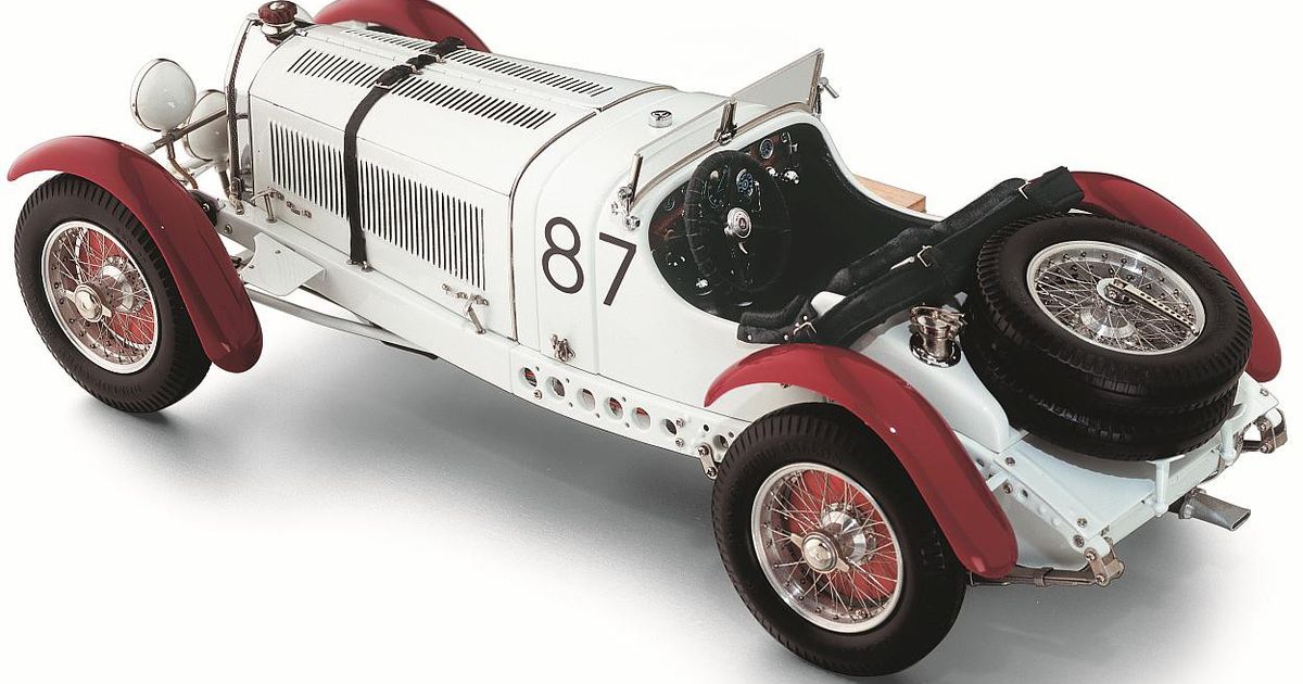【 CMC 限定品 】1931 Mercedes-Benz  SSKL 1931 Mercedes-Benz SSKL #12 1:18 CMC model cars diecast