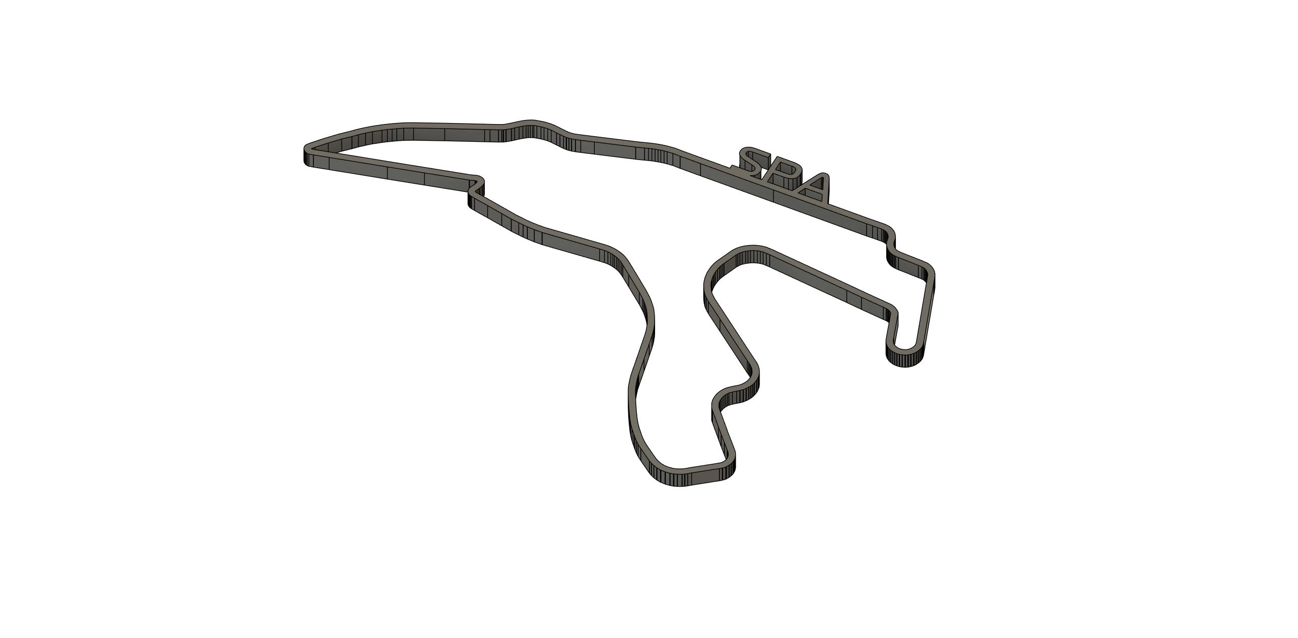Circuit De Spa-Francorchamps by MBtrack | Download free STL model