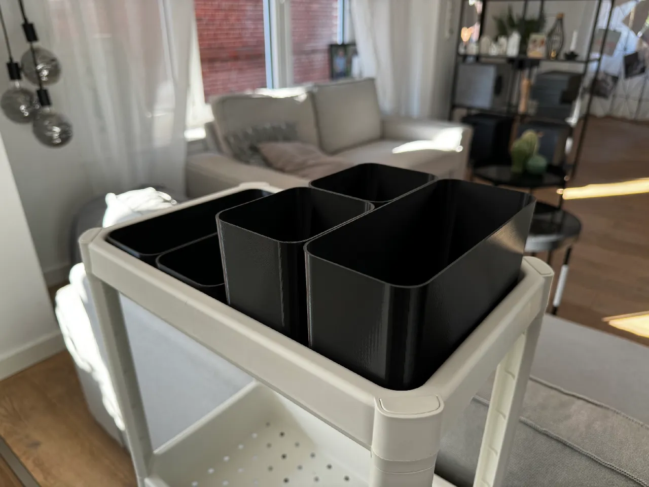 IKEA VESKEN Shelf Bins by Harald Bruns