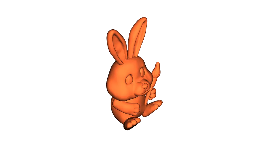 Easter Rabit by Takeit3D | Download free STL model | Printables.com