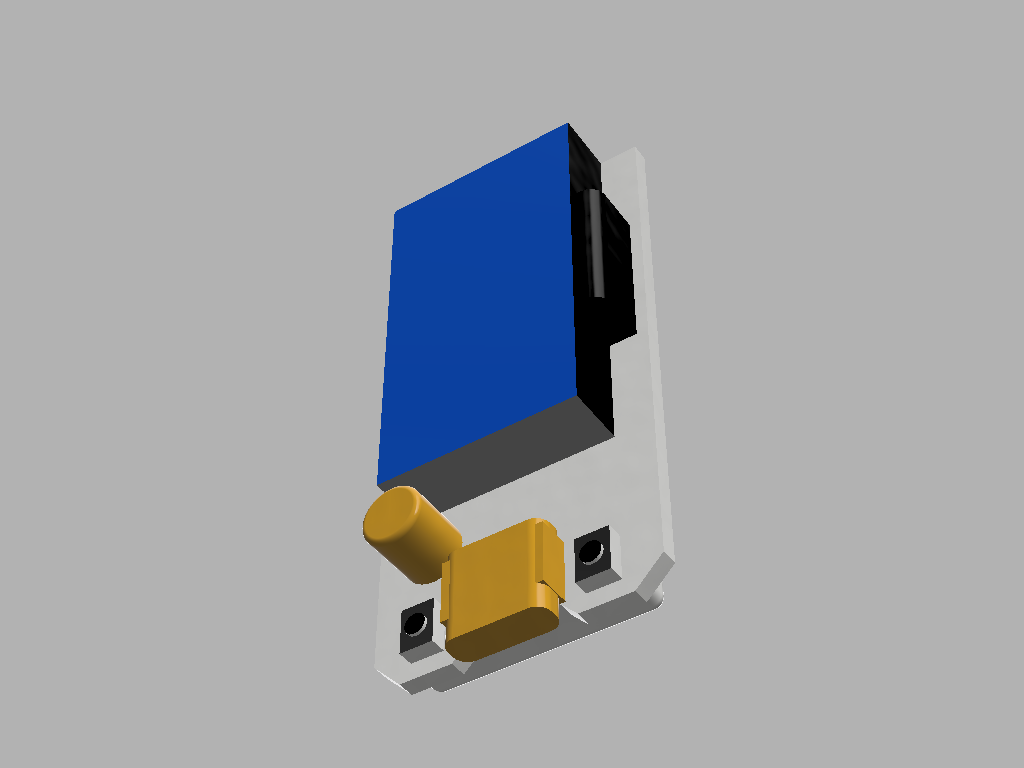 Heltec LoRaWan 3d Model PLUG