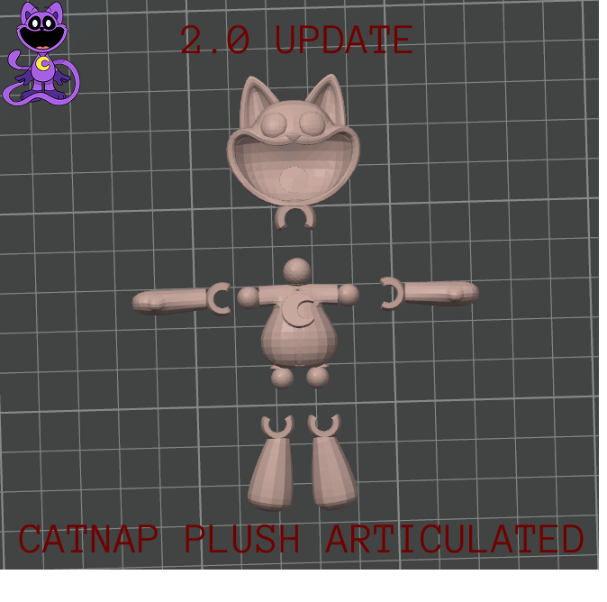 catnap plush articulated 2.0 UPDATE