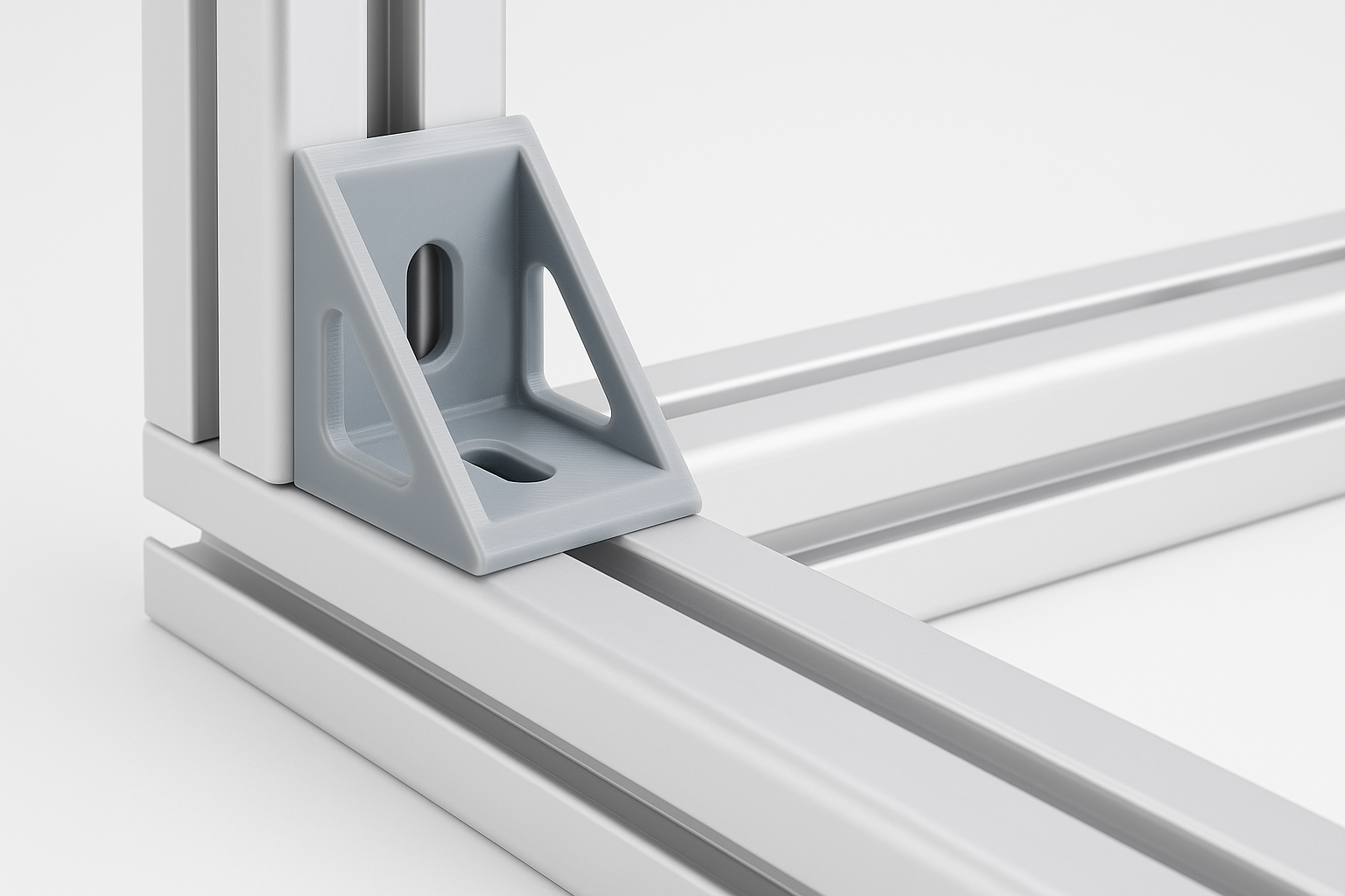 Slim - Item Profil Winkel 40x40 90 Grad / 4040 cornerbracket (8mm Nut)