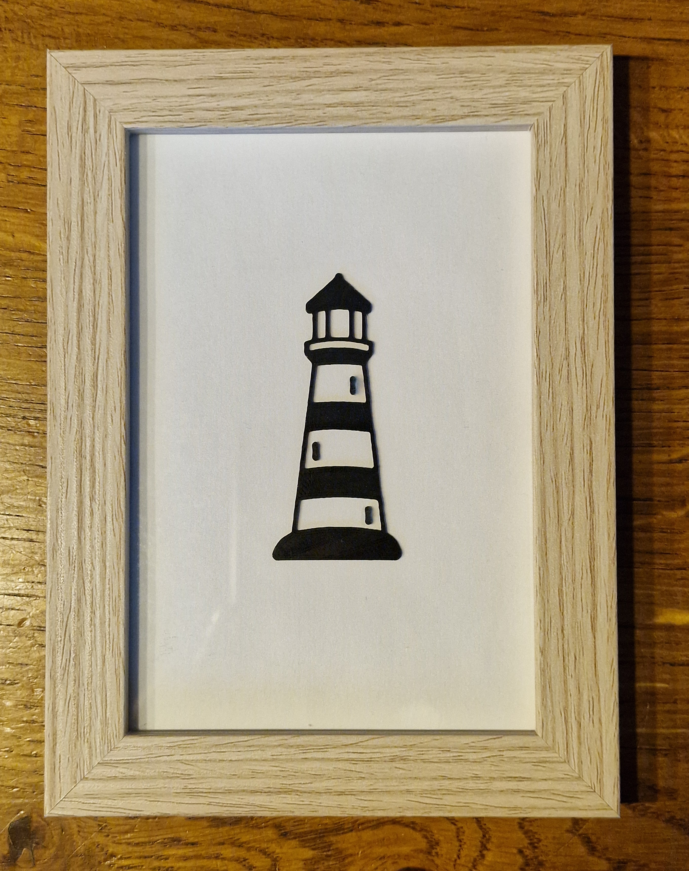 Minimalist 2D Lighthouse