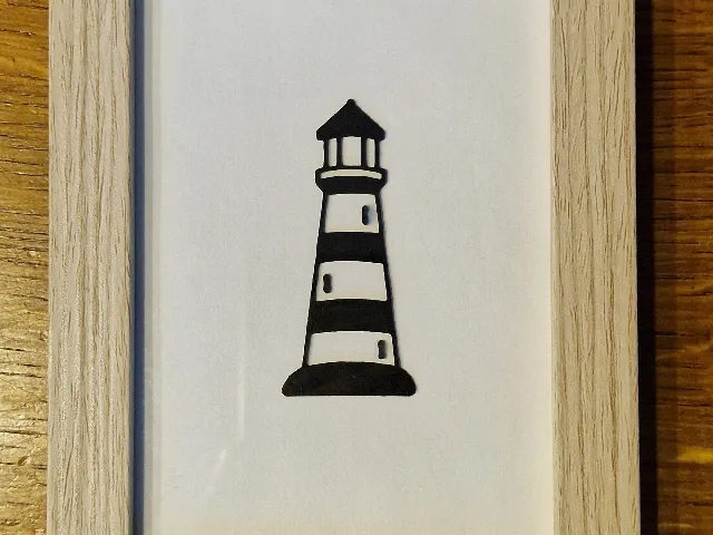 Minimalist 2D Lighthouse