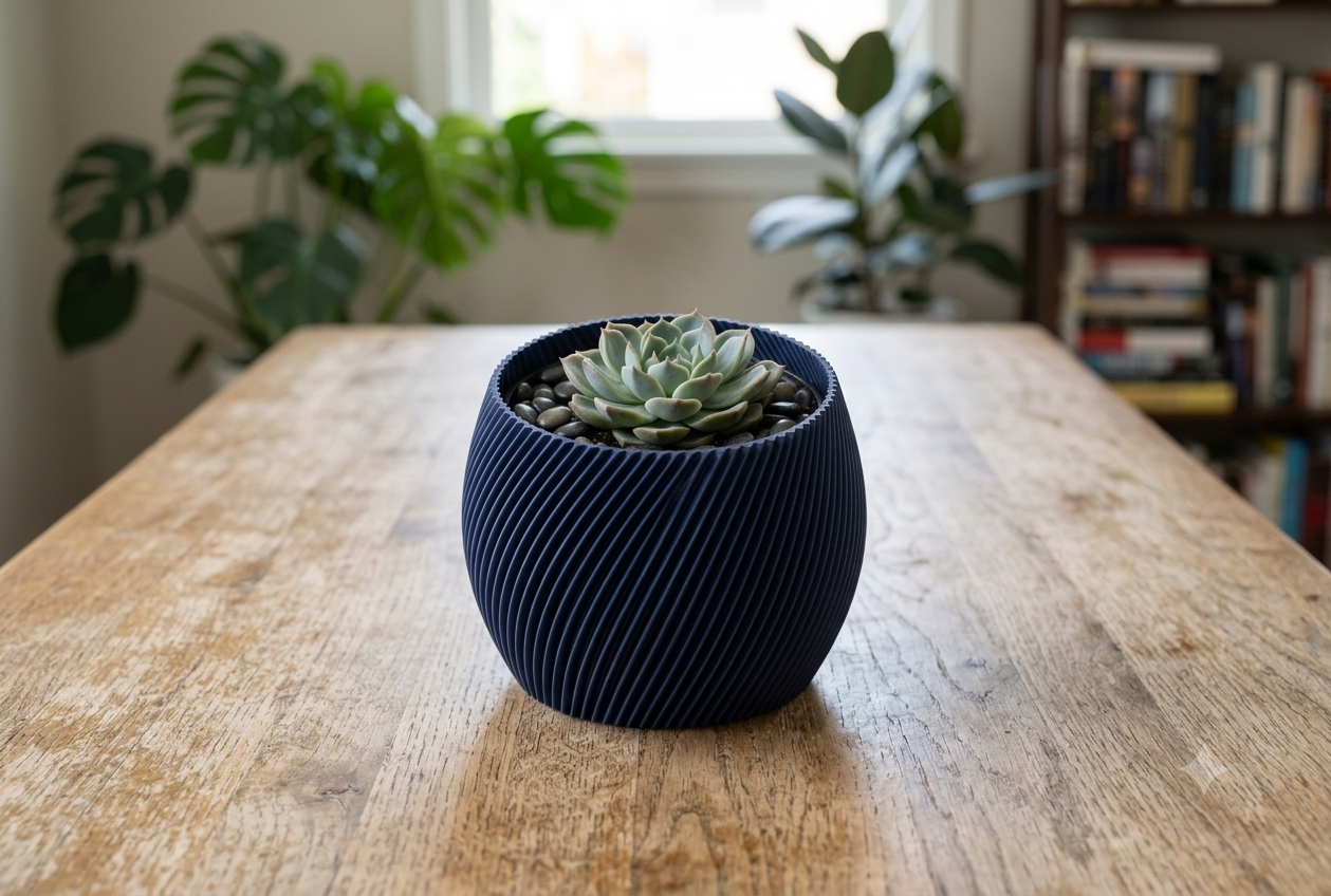 Pot de fleur - Flower pot 011
