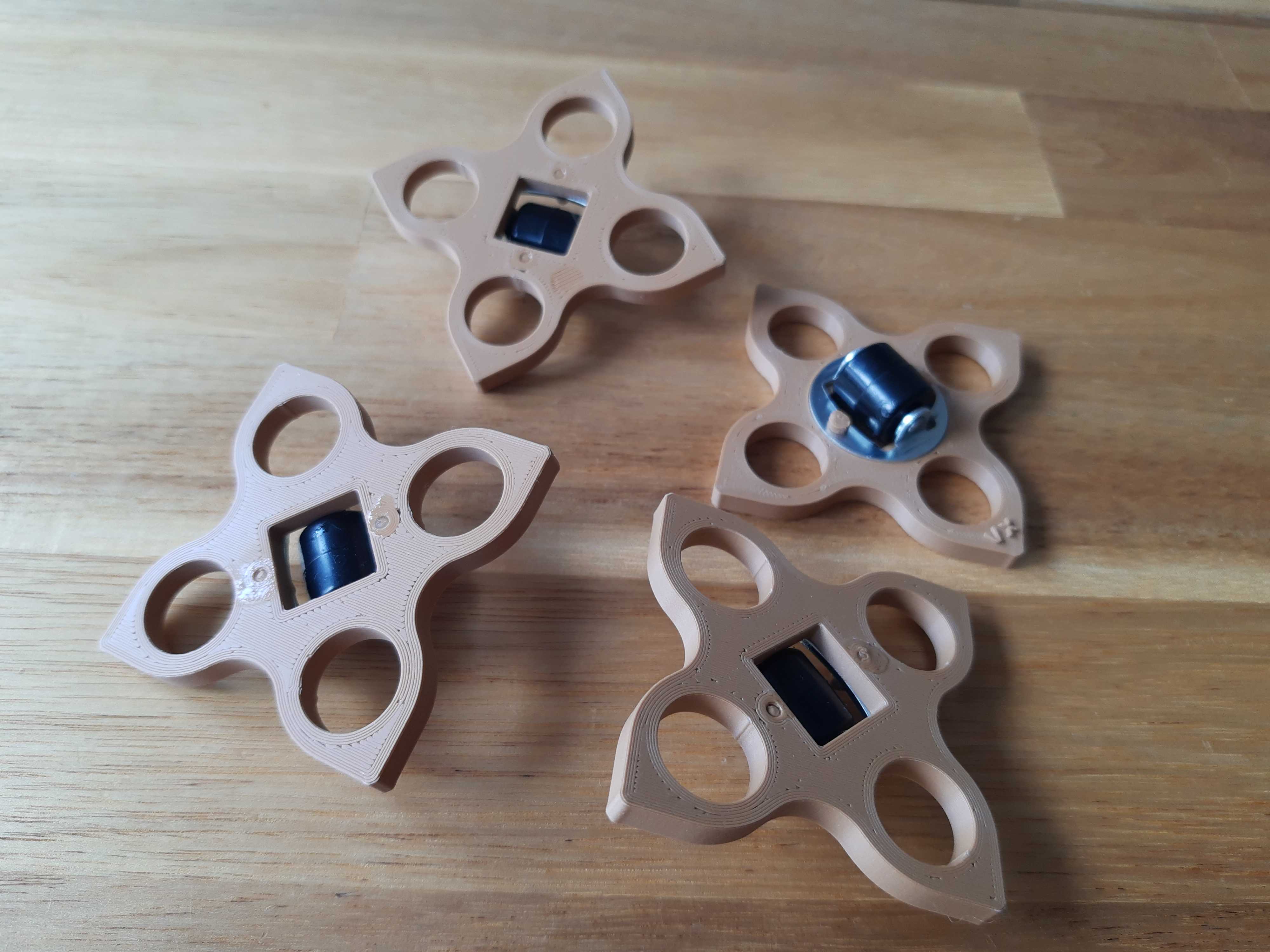 Miniatura 2 do modelo 3D Wheel mount for Albert Heyn foldable crates