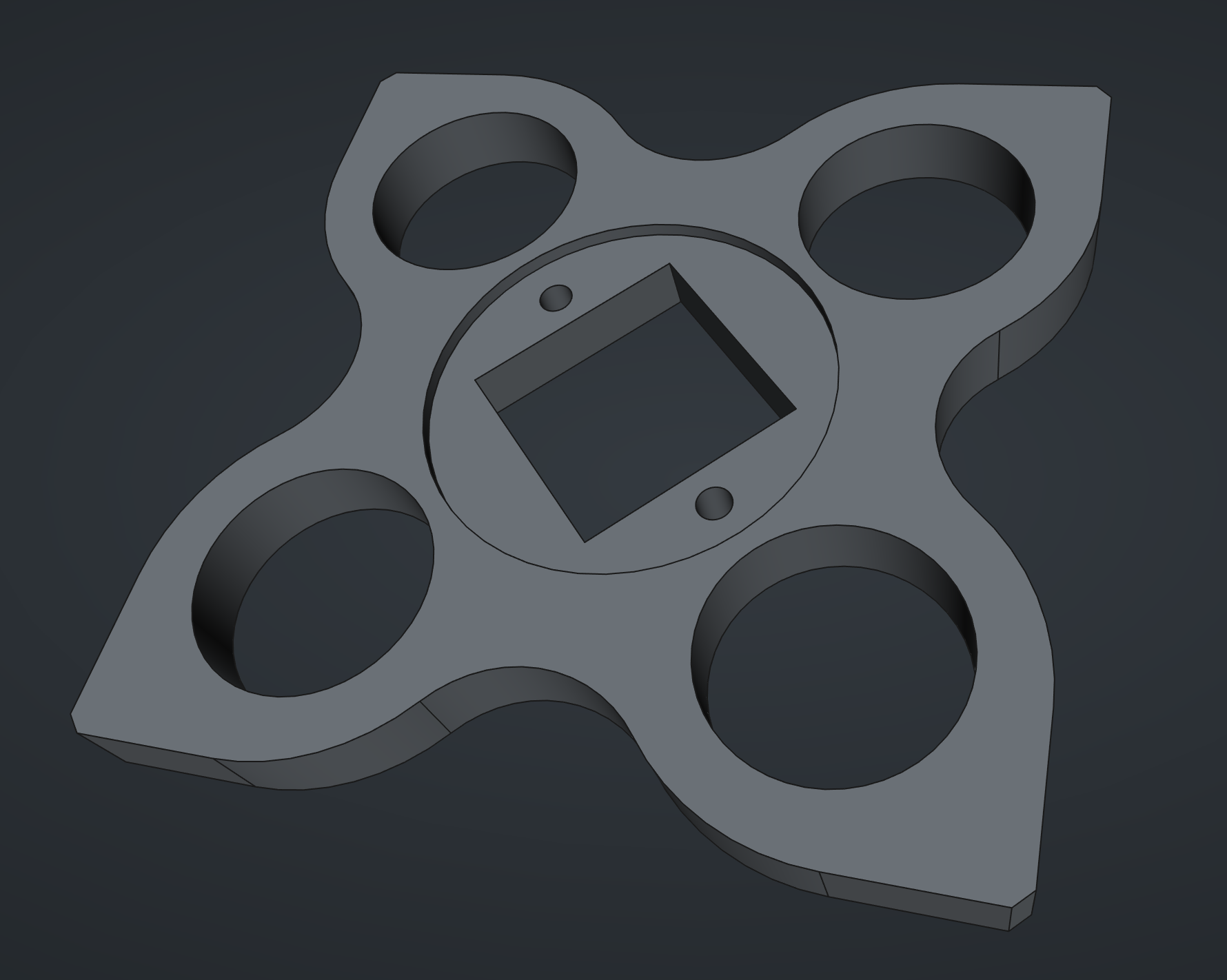 Miniatura 9 do modelo 3D Wheel mount for Albert Heyn foldable crates
