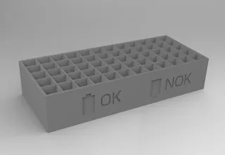 AAA Battery storage box
