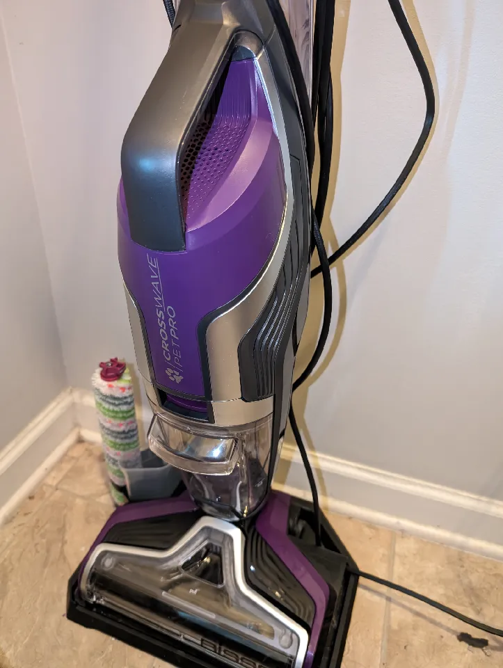 Bissell CrossWave parts drying rack setup