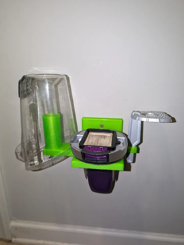 Bissell SpotClean Pro parts drying rack setup