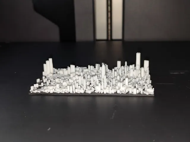 New york 3D miniature