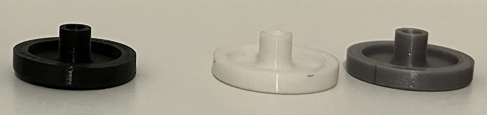 Toilet seat repair - elastic damping