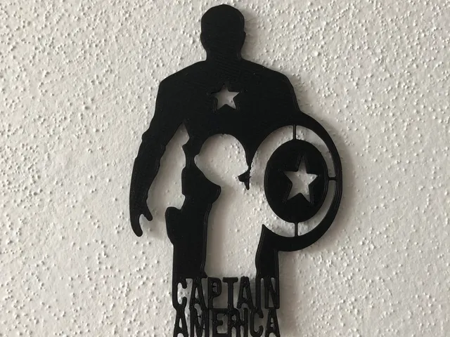 Captain America Wall Art
