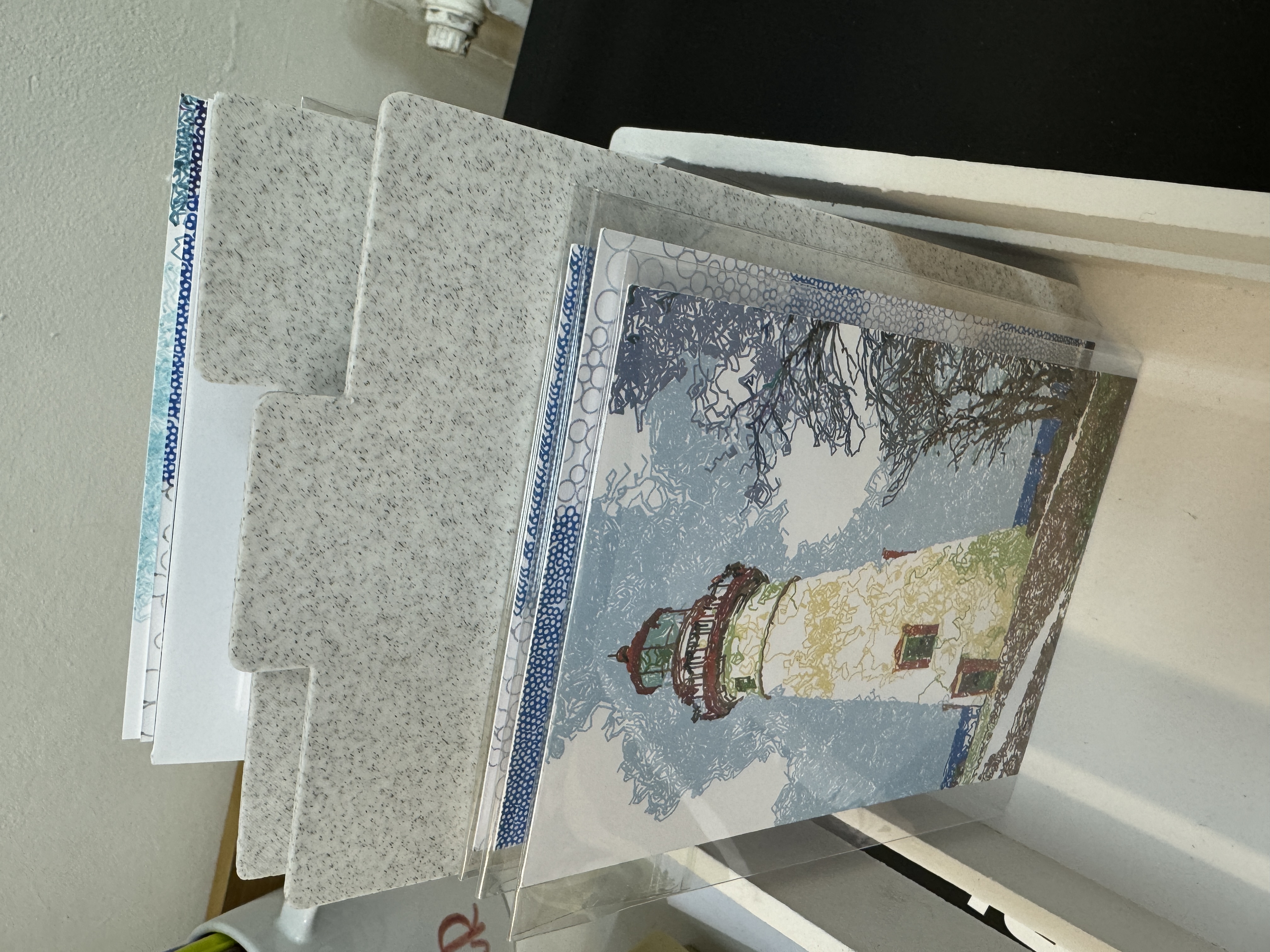 Tabbed dividers for Hobbycraft small crate