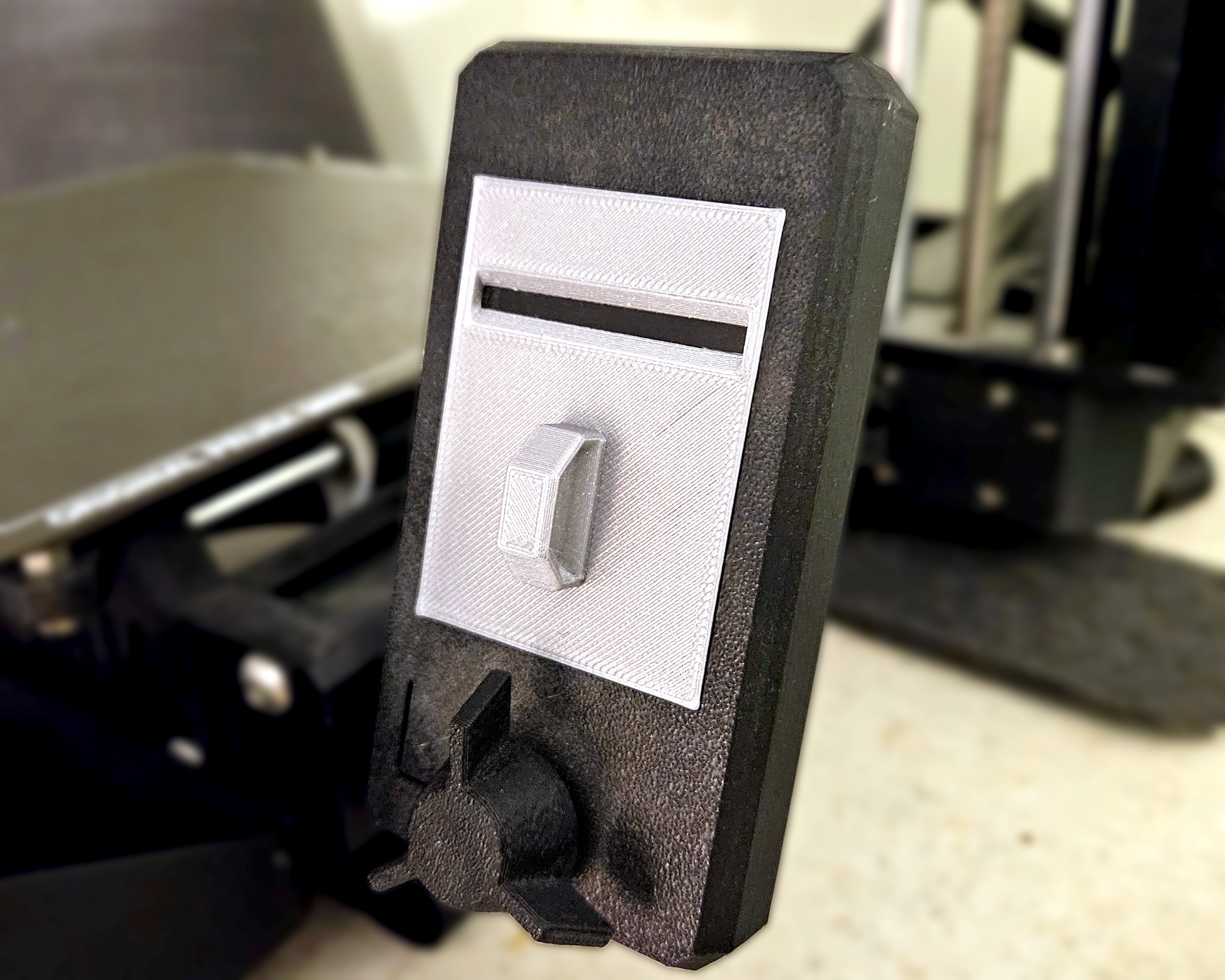 Prusa mini LCD cover with progress bar window
