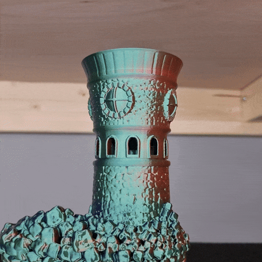 Forbidden Dicetower by LEN polygon Download free STL model