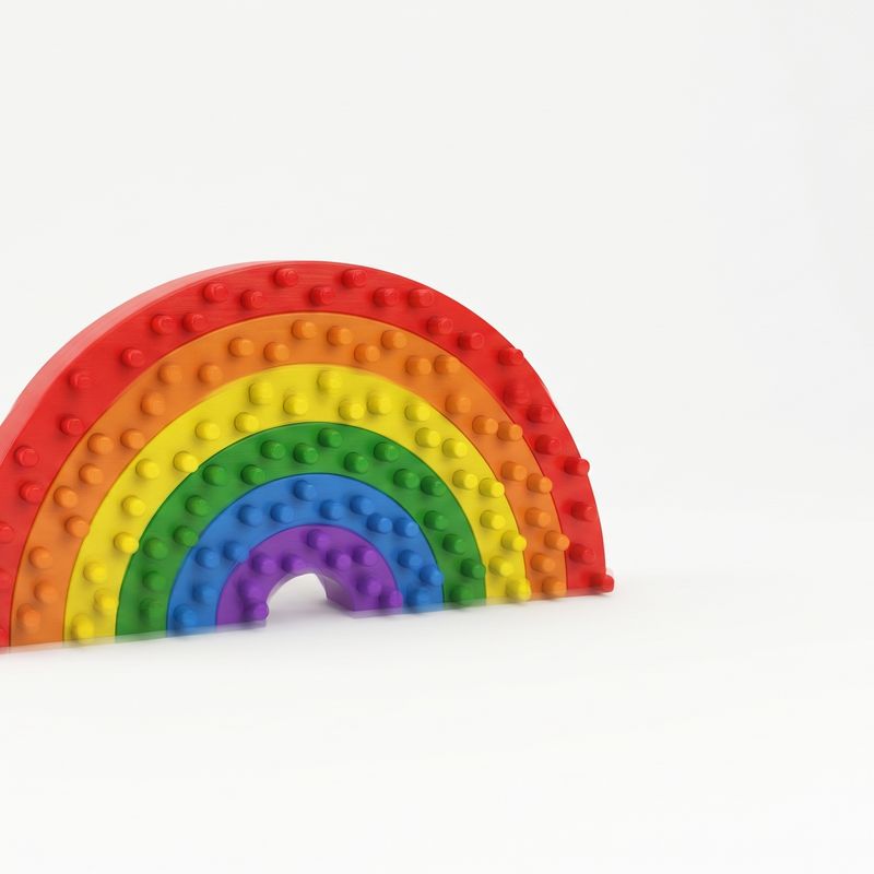 Multicolor color sorting montessori rainbow by Bara Cross | Download ...