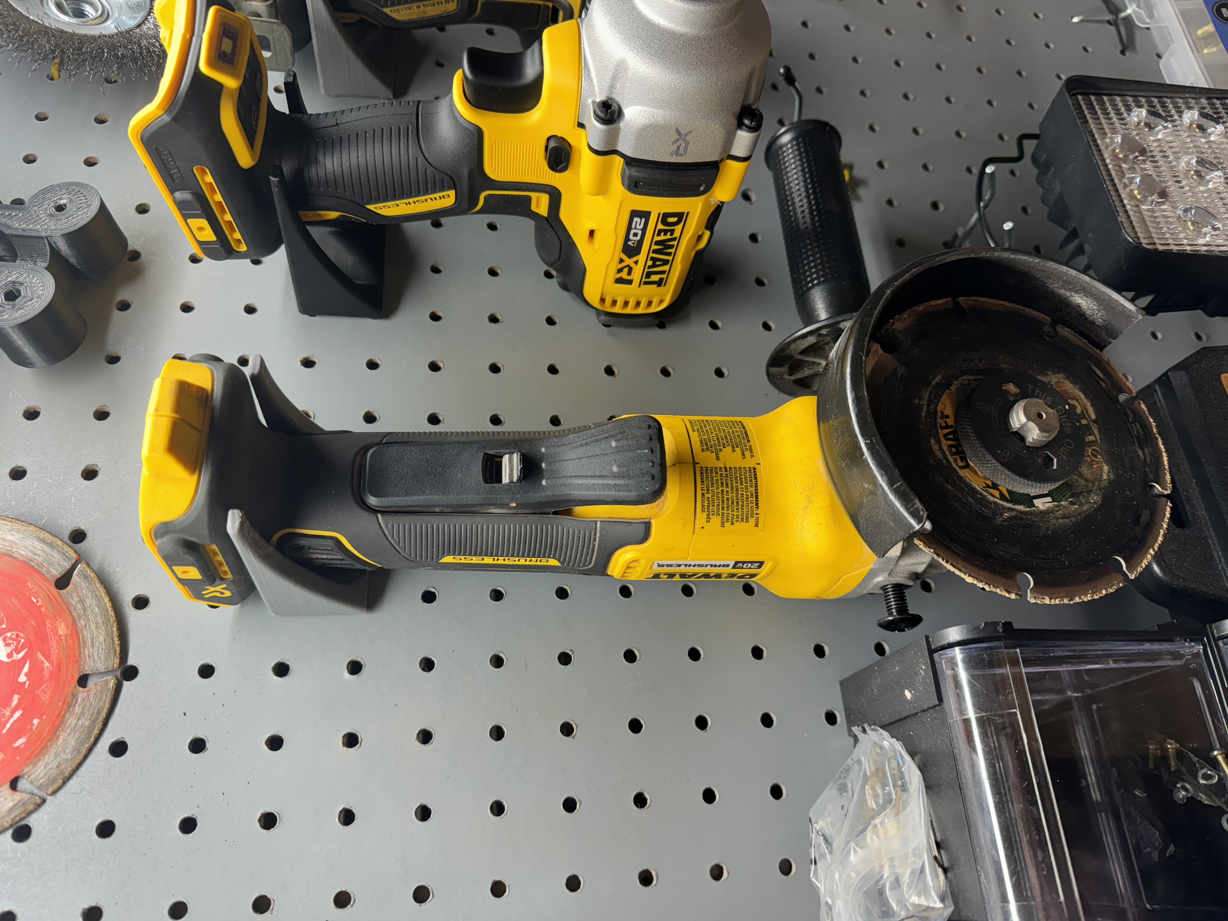 DeWalt Pegboard Grinder Holder