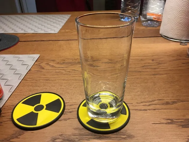 Stackable radiation coaster (NO MMU needed)